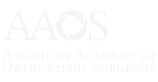 American Academy of Orthopaedic Surgeons (AAOS) official logo.